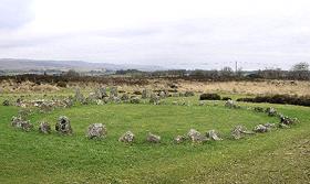 Beaghmore Circle in Ireland