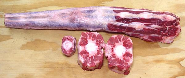 Whole Oxtail and Segments