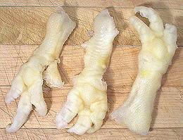 Boned Chicken Feet