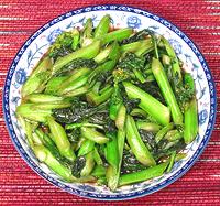 Yu Choy, Cooked