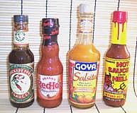 More Bottles of Common Hot Sauces