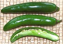 Green Serrano Chilis