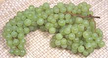 Bunch of White Champaign Grapes