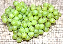 Bunch of Pearlette Grapes
