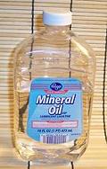 Bottle of Mineral Oil