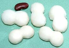 Peanut shaped Rice Cakes
