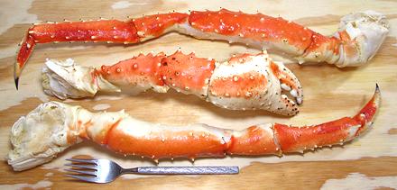 King Crab Legs and Claw