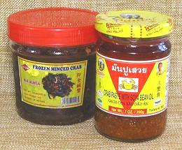Jars of Crab Products