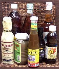 Bottles of Fish Sauces