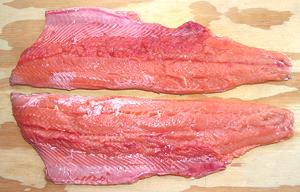 Whole Pink Salmon Fillets