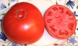 Beefsteak Tomatoes, Whole and Cut