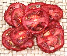 Sliced Dehydrated Tomatoes