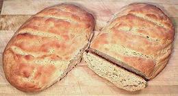 Loaf of Finnish Barley Bread