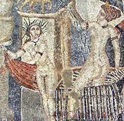 Diana in Mosaic