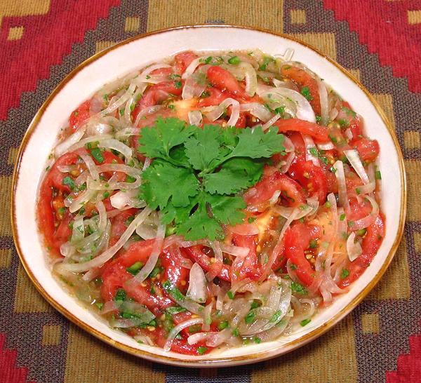 Dish of Chilean Salad