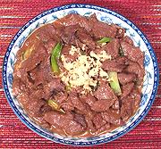 Dish of Braised Beef Taiyuan