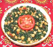 Chard with Chickpeas