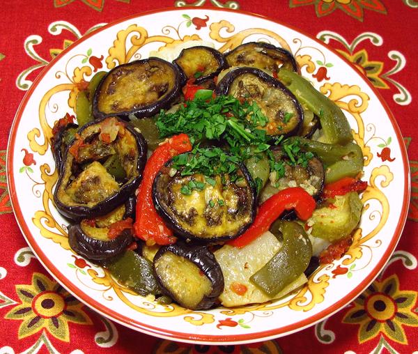 Bowl of Potato Vegetable Casserole