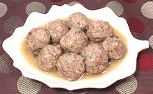 Dish of Prussian Meat Dumplings