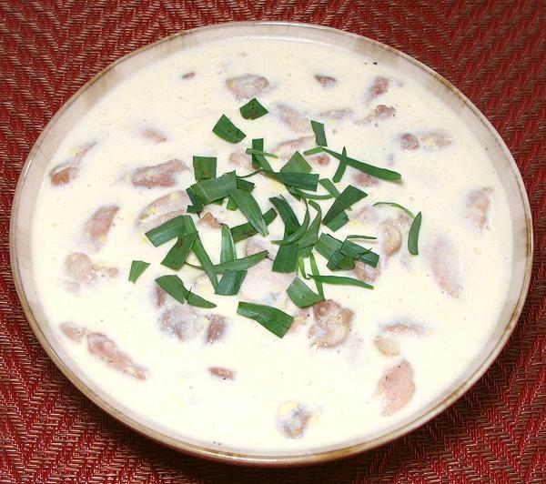 Dish of Chicken Chaudfroid