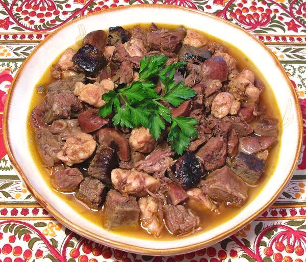 Dish of Variety Meat Stew