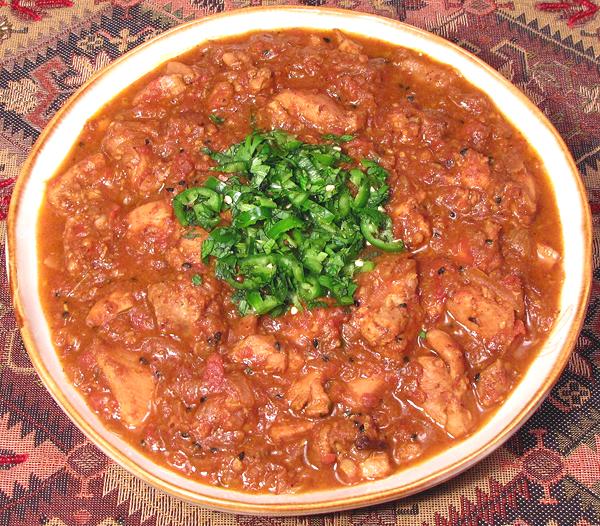 Dish of Chicken with Tamarind