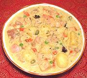 Dish of Chicken Stew Karala
