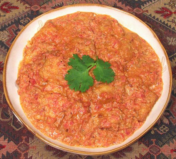 Dish of Fish with Tomato