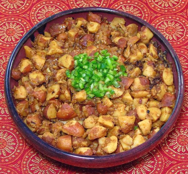 Bowl of Jackfruit Seed Curry