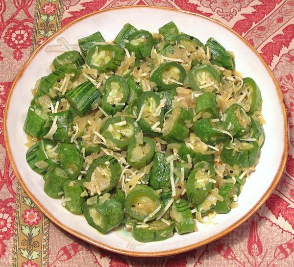 Dish of Snake Gourd with Coconut