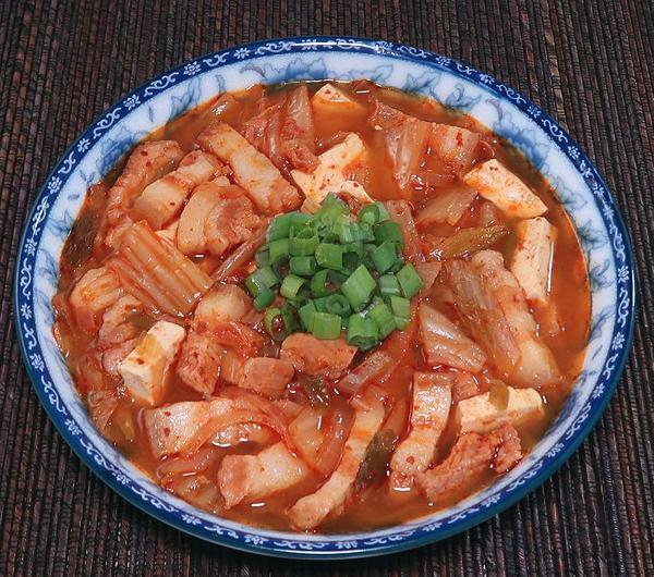 Bowl of Pork & Kimchi Stew
