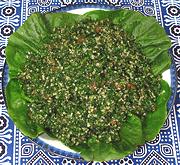 Dish of Tabouleh