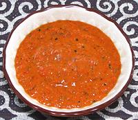 Small Bowl of Harissa Sauce