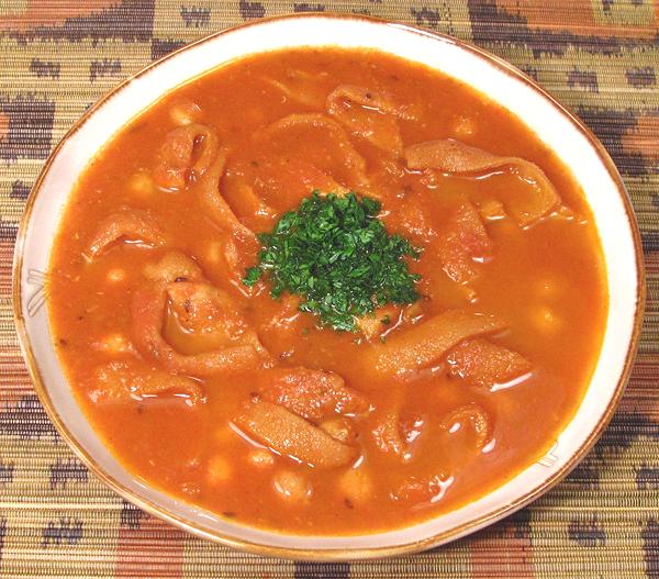 Bowl of Lamb Tripe Soup