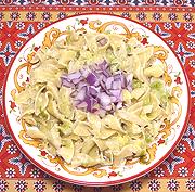 Dish of Cabbage with Noodles