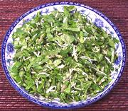 Raw Pennywort Salad