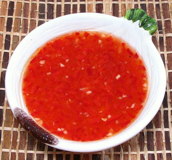 Small Bowl of Sweet and Sour Dipping Sauce