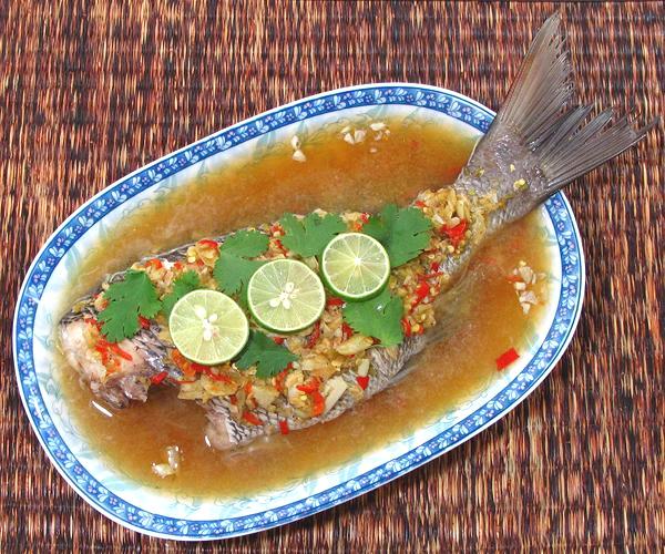 Dish of Steamed Fish