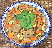 Dish of Beef with Cashews