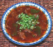 Bowl of Beef Soup, Northern Thai