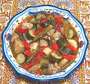 Dish of Türlü Stew