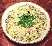 Dish of Kidney & Potato Casserole
