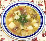 Bowl of Rassol'nik - Kidney Soup