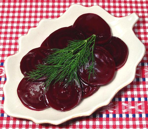 Dish of Pickled Beets