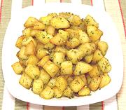 Dish of Potatoes with Rosemarry & Sage