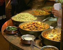 A table of Asian Curries