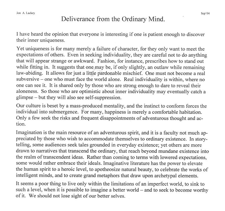 Jon Lackey on Deliverance from the Ordinary Mind jl_t013