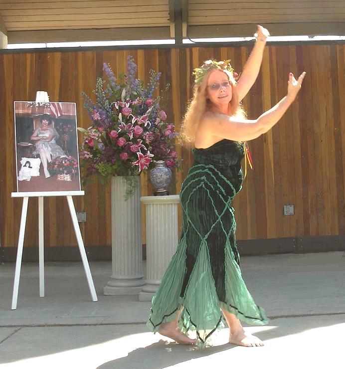 Katrelya Dancing at Fay's Memorial