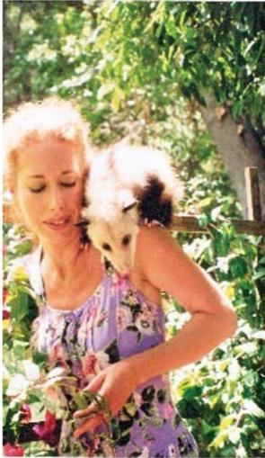 Katrelya with Possum