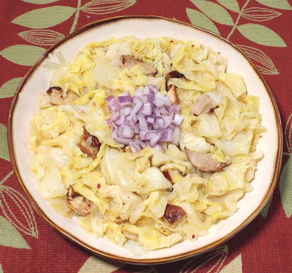 Dish of Southern Cabbage